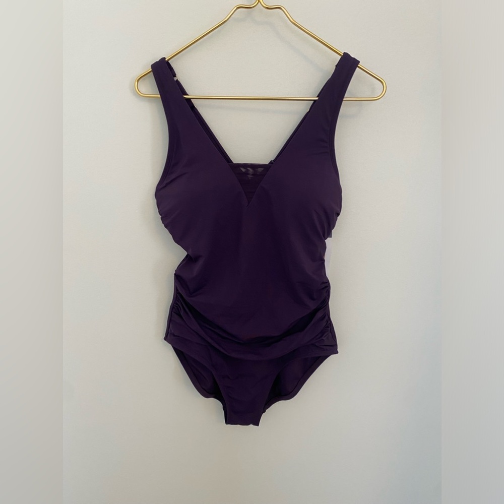 NWT Lands End, purple, M Wn
